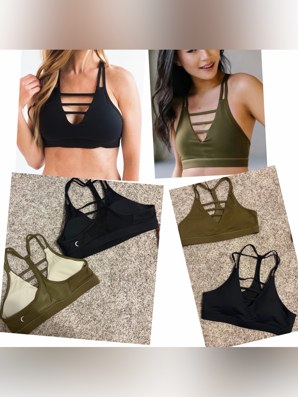 Zyia Grid Bra both size large New